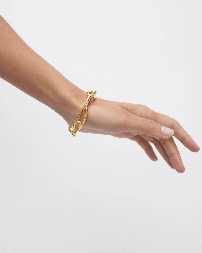 Courtni Chunky 18ct Gold Plated Chain Bracelet