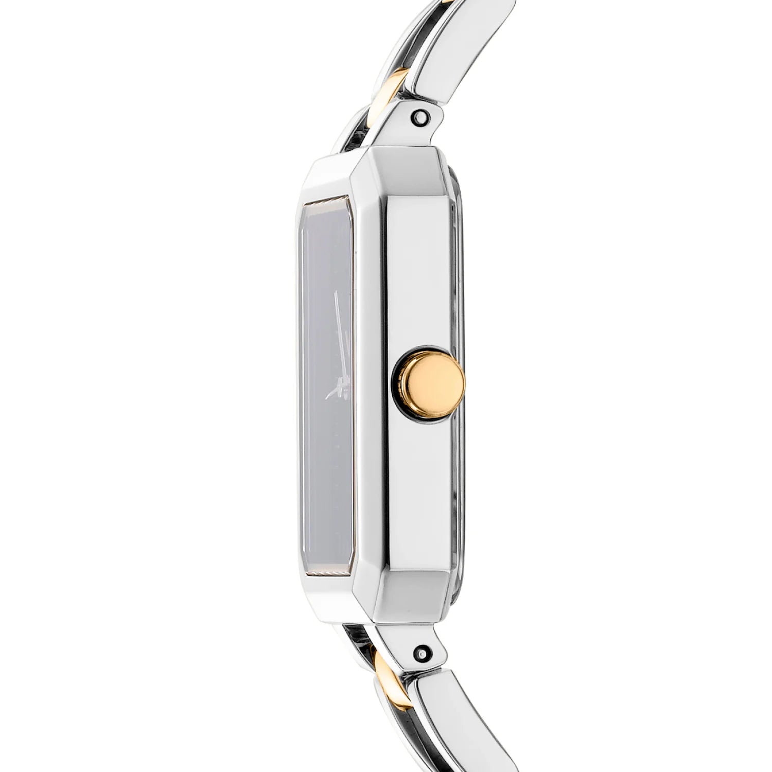 DKNY Uptown Midi Two Tone Silver Gold Ladies Watch