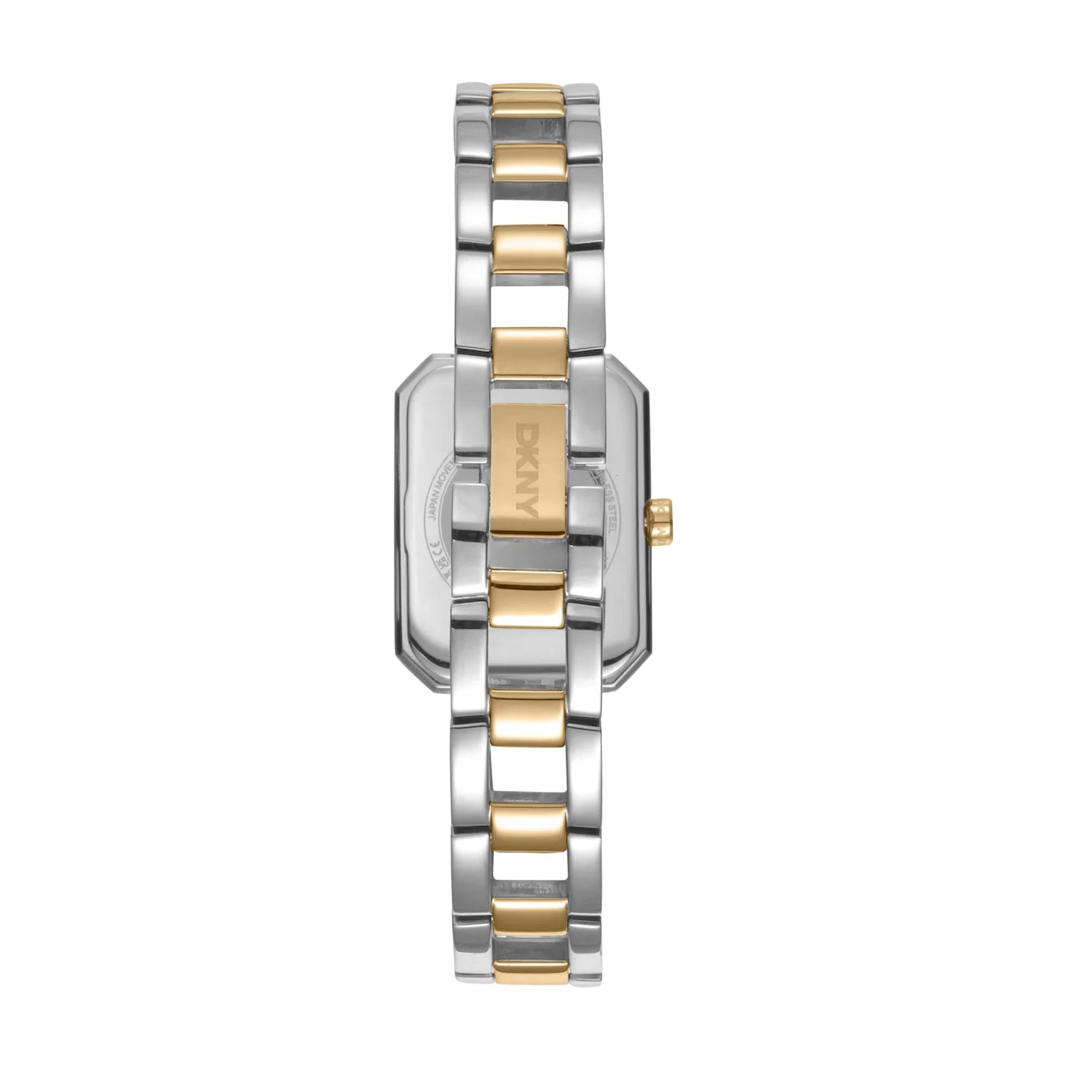 DKNY Uptown Midi Two Tone Silver Gold Ladies Watch