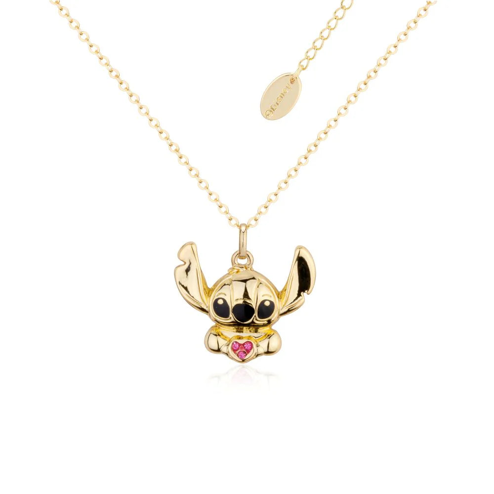 Disney - Lilo & Stitch Crystal Heart Pendant Necklace
