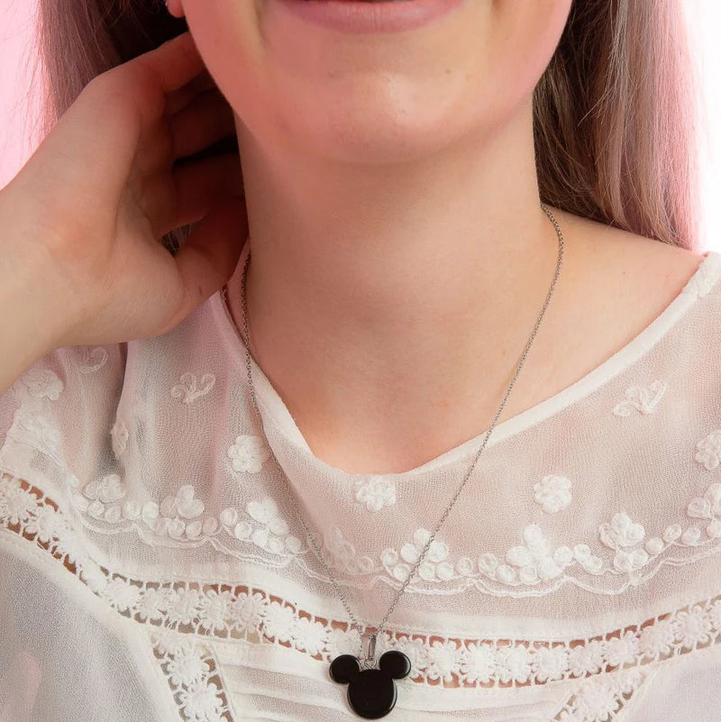 Disney Mickey Mouse Black Necklace