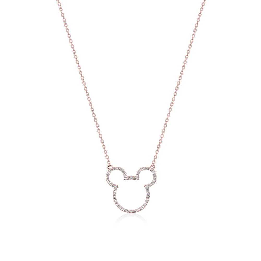 DISNEY MICKEY MOUSE CRYSTAL NECKLACE