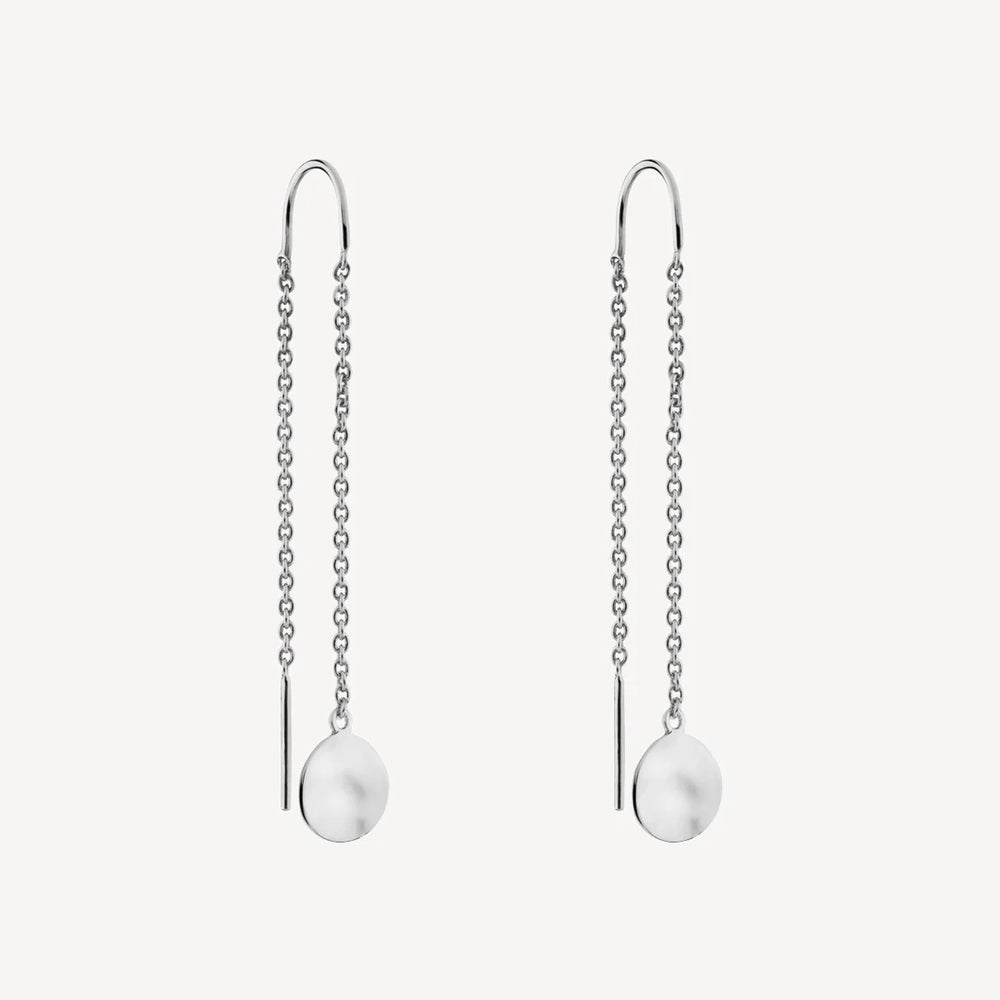 Double Beat Thread Earrings