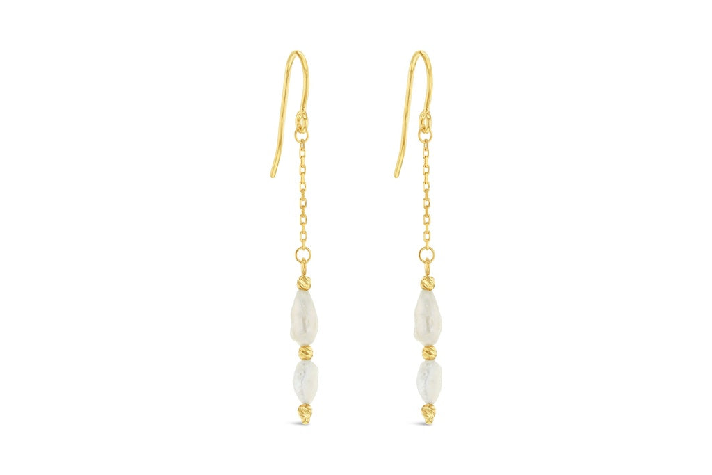 Fresh Water Pearl Dangle Earrings