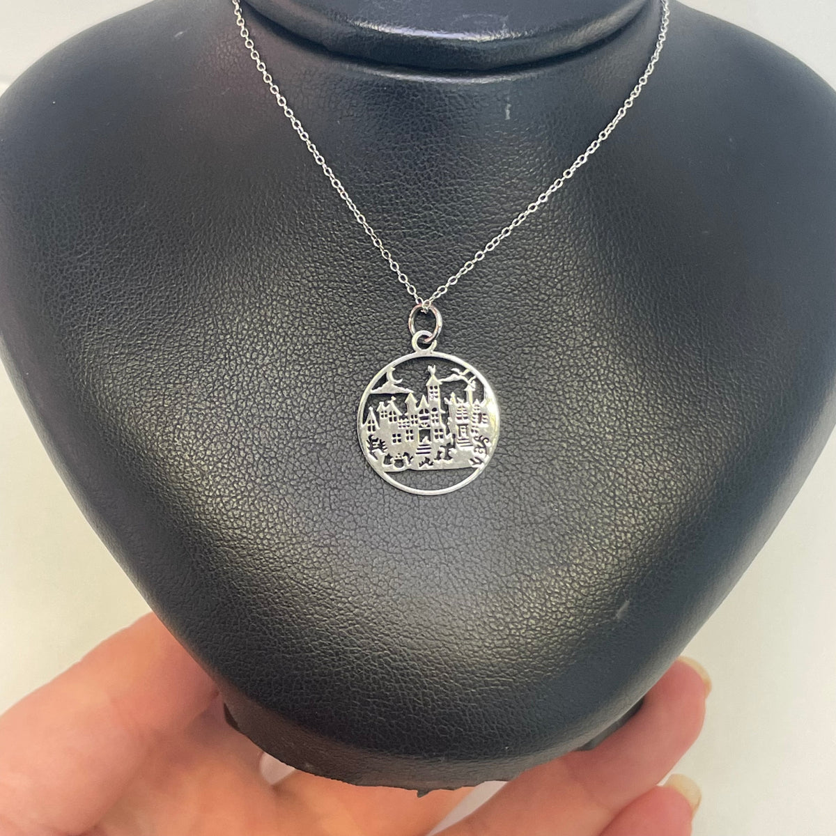Sleepy Hollow Sterling Silver Pendant Necklace