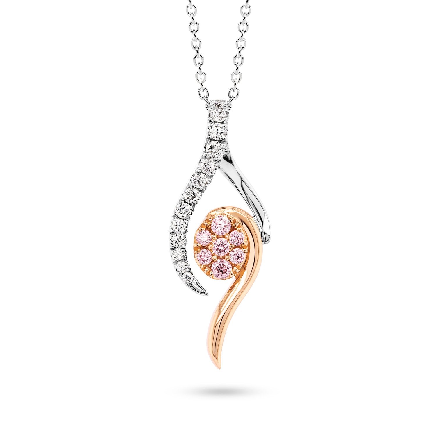 0.11ct Pink Diamond Pendant