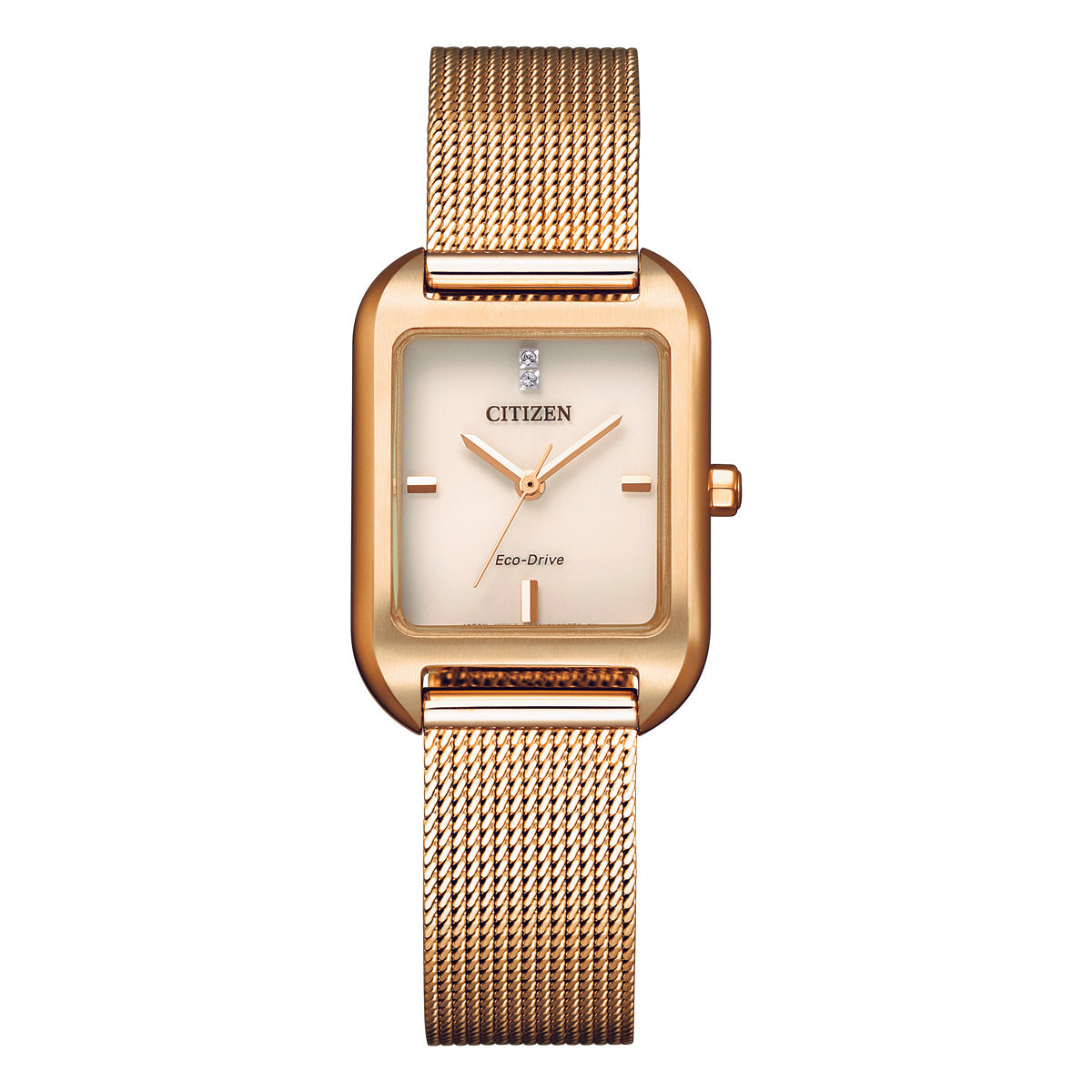 Citizen Ladies Rose Gold Art Deco Watch