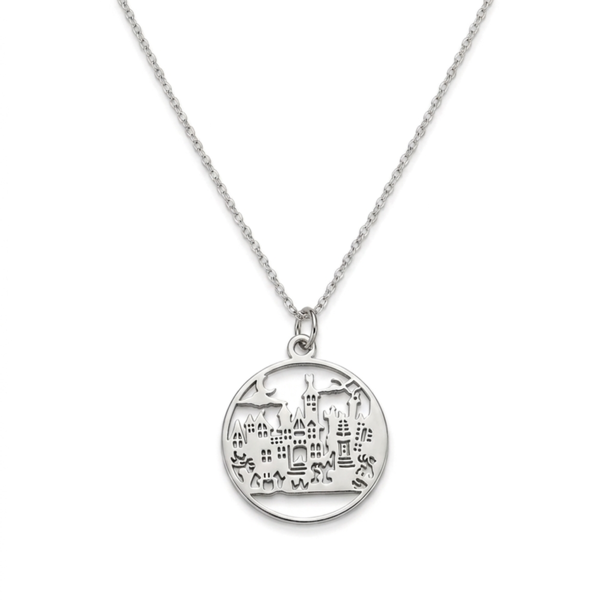 Sleepy Hollow Sterling Silver Pendant Necklace