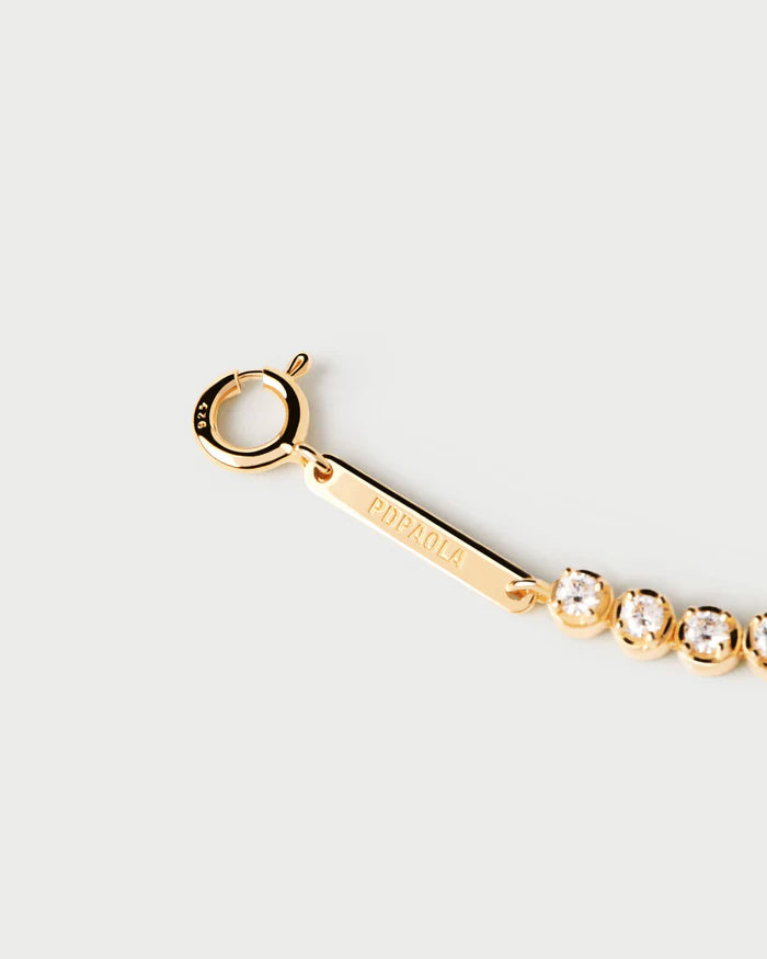 Florence 18ct Gold Plated Tennis Bracelet