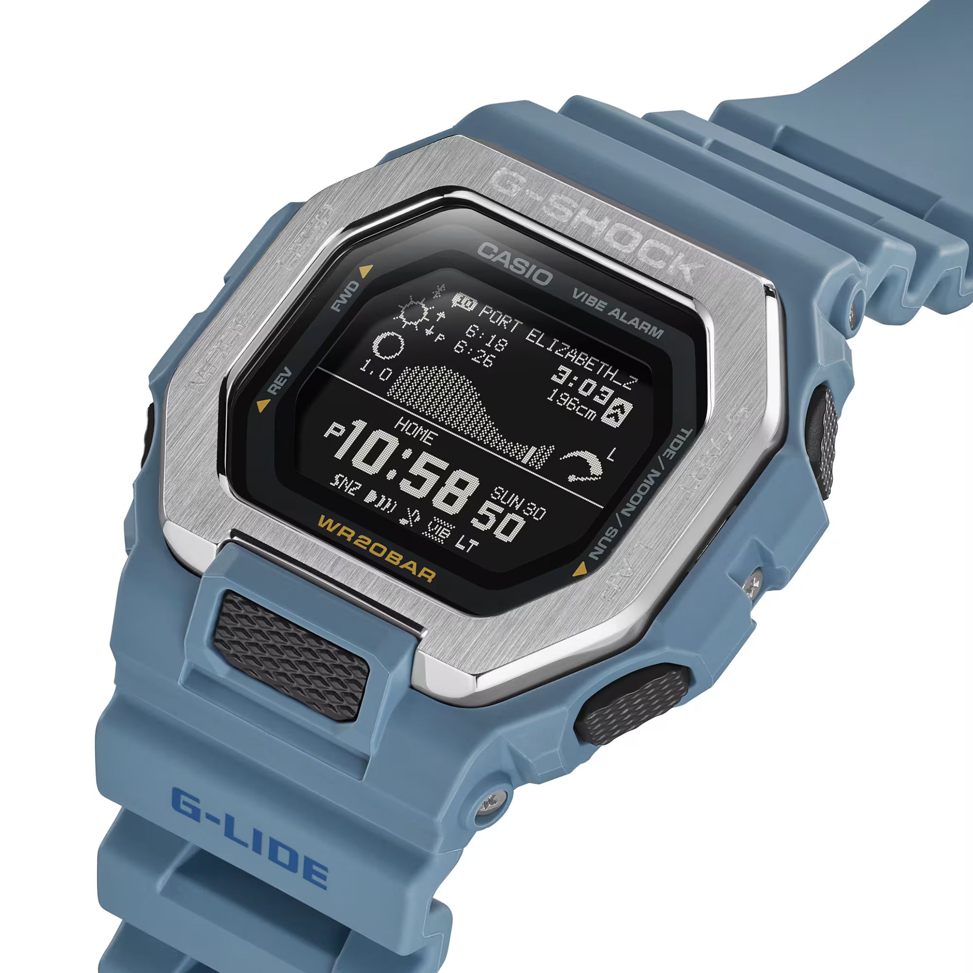 Casio G-Shock Surf Blue Digital Mens Watch