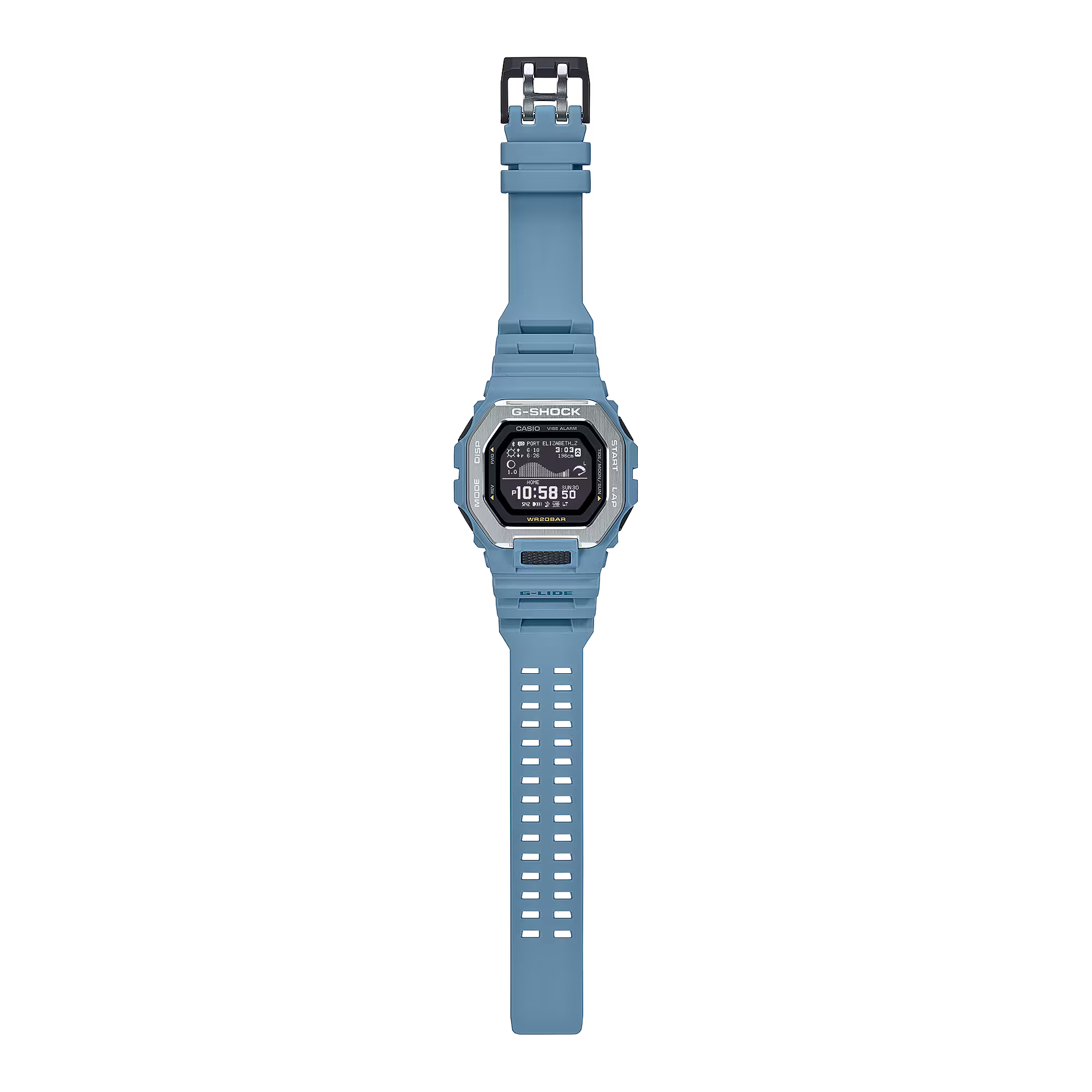 Casio G-Shock Surf Blue Digital Mens Watch
