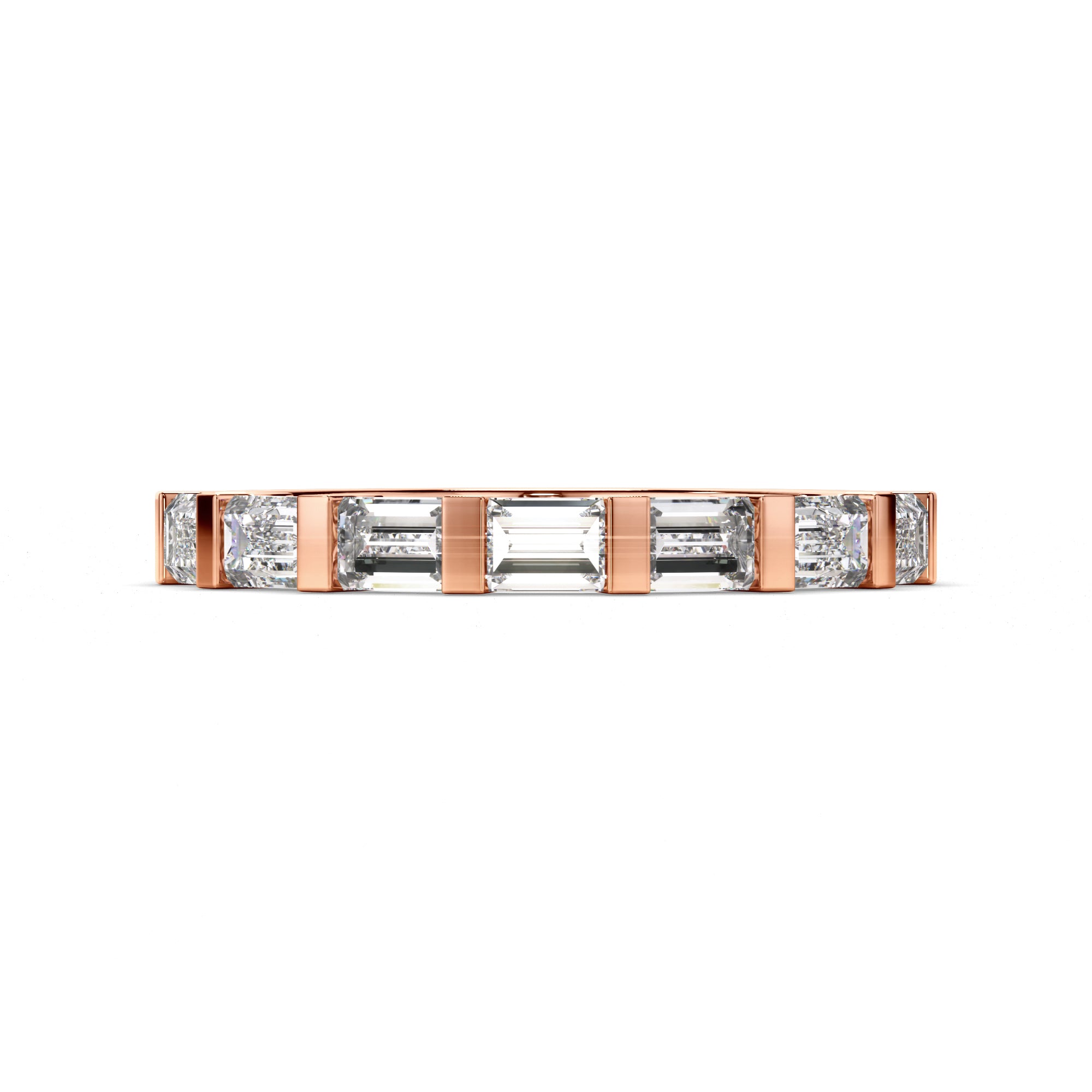 Lorelei - Baguette Cut Diamond Anniversary Ring