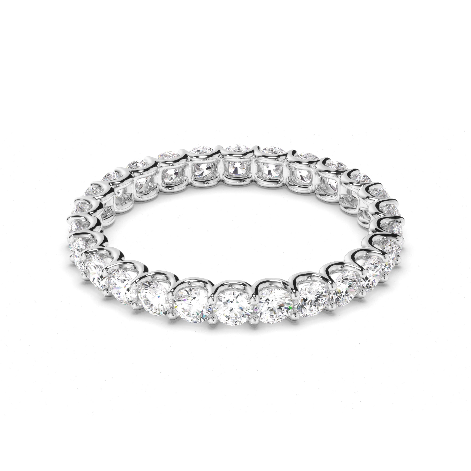 Astrea - Round Brilliant Cut Diamond Eternity Ring