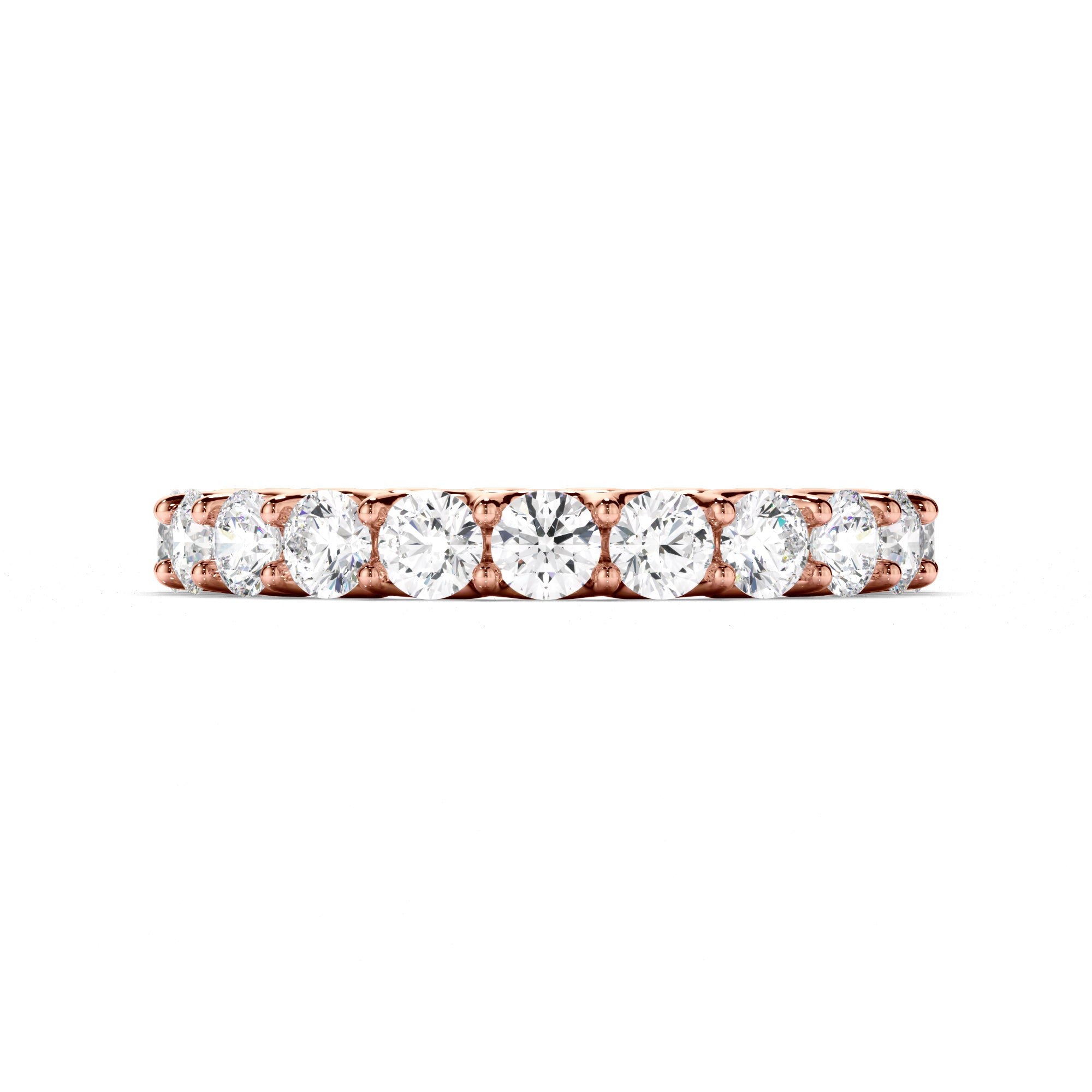 Sylvia - Round Brilliant Cut Diamond Eternity Ring