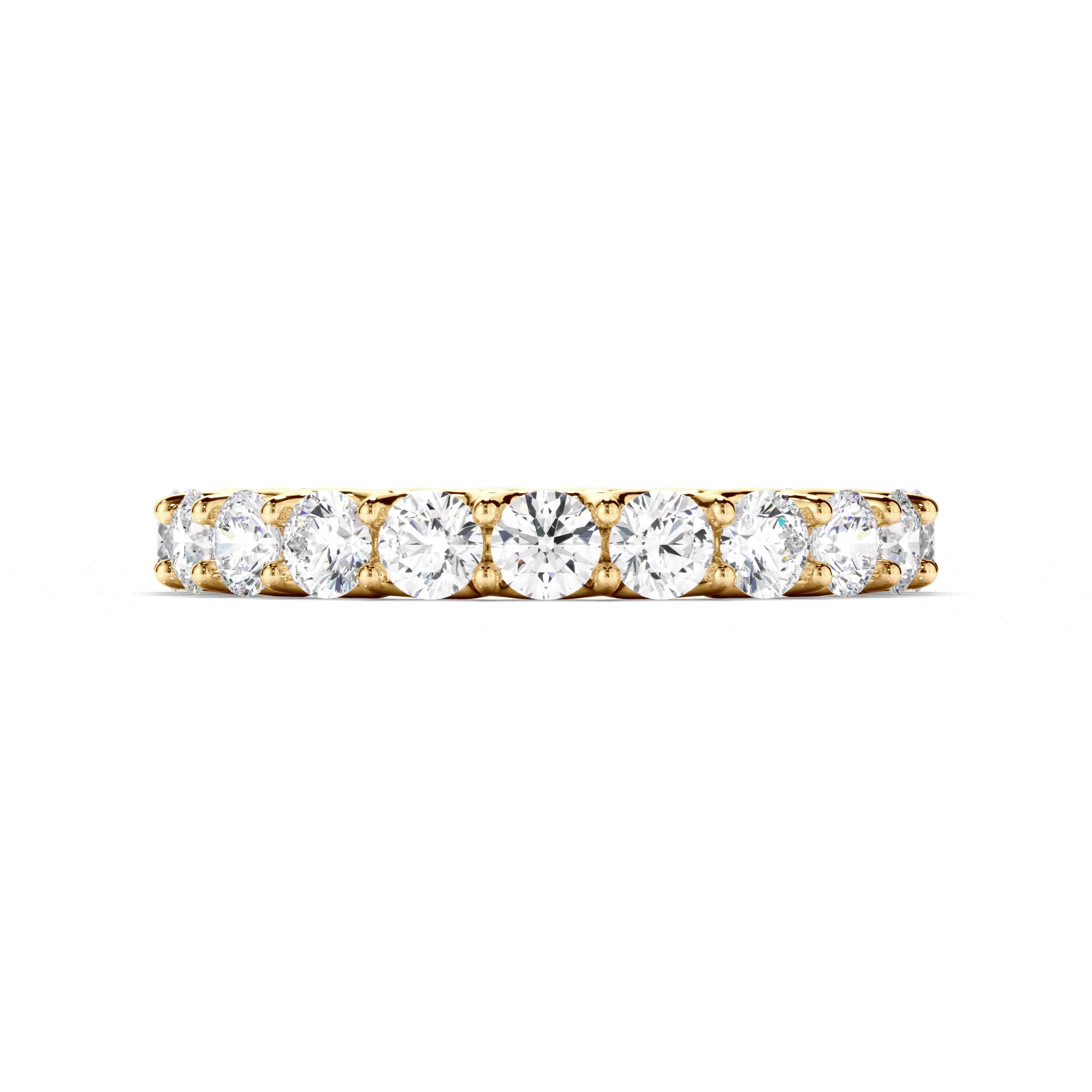 Sylvia - Round Brilliant Cut Diamond Eternity Ring