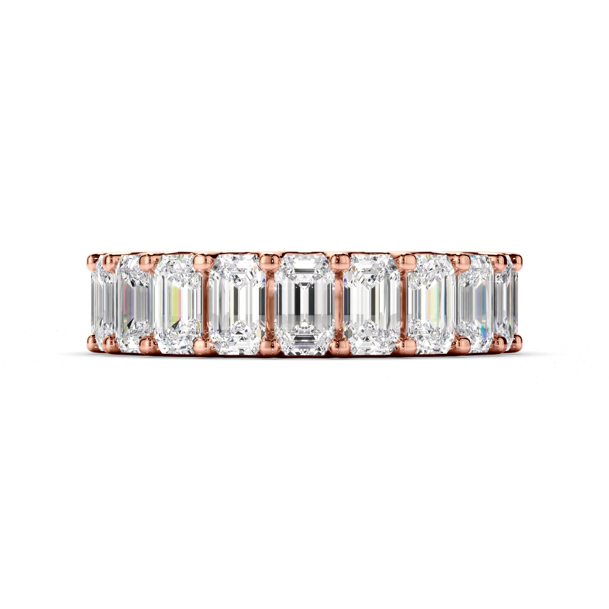 Mariella - Emerald Cut Diamond Eternity Ring