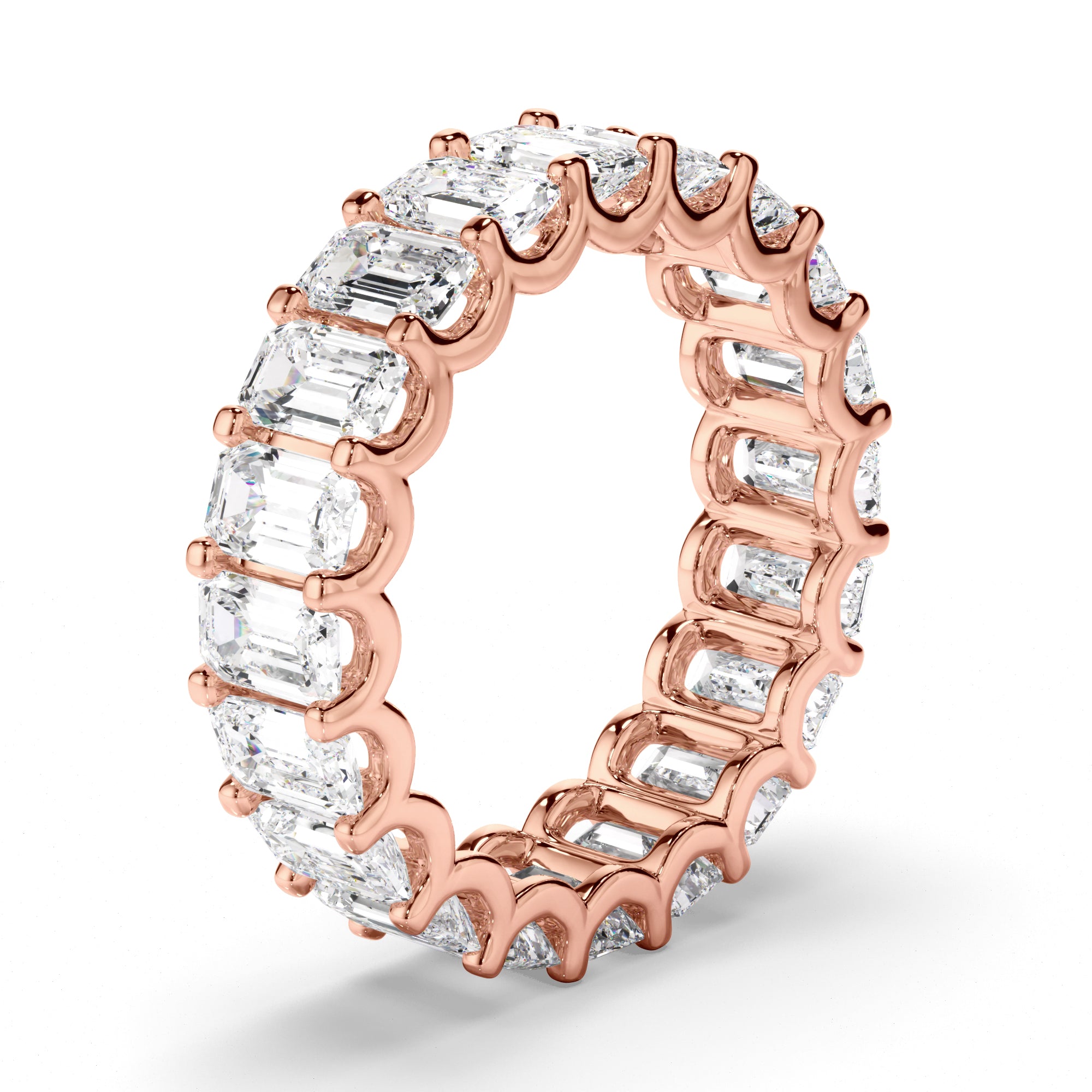 Mariella - Emerald Cut Diamond Eternity Ring