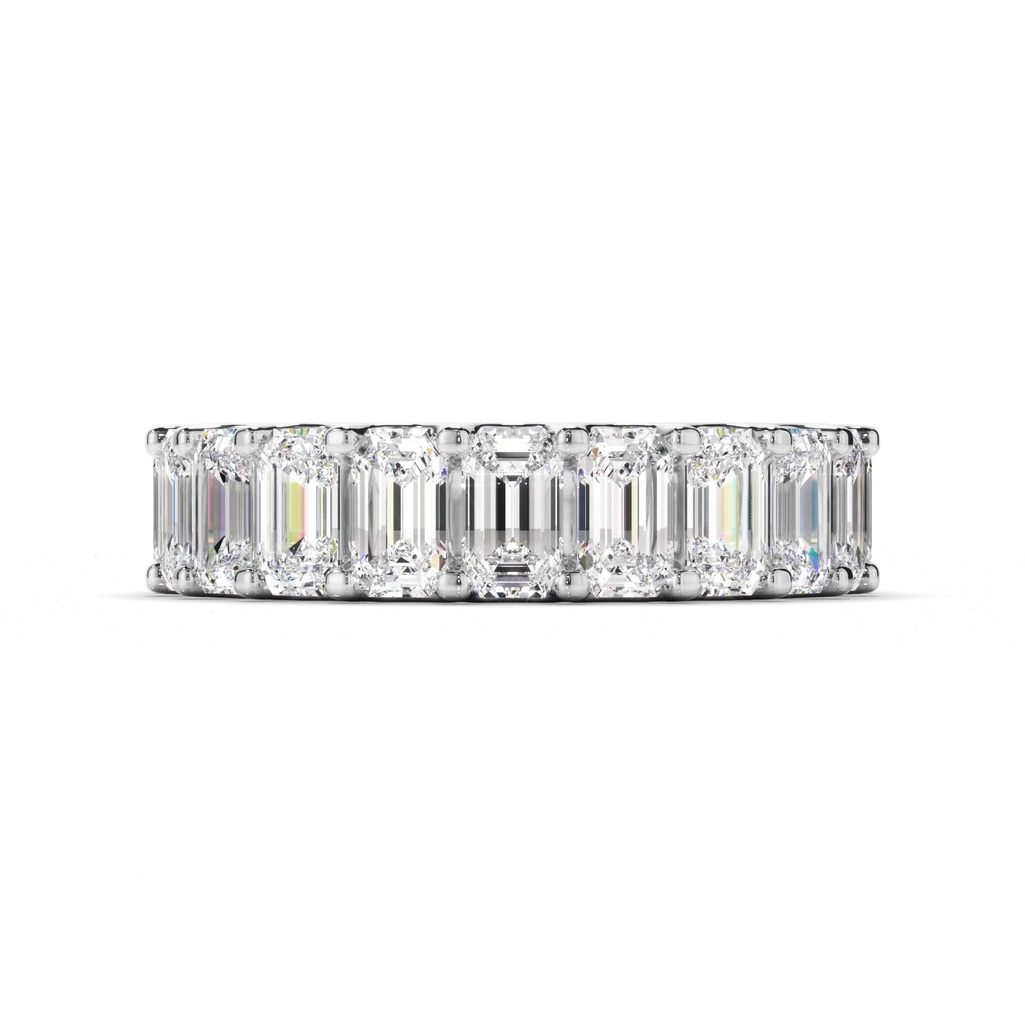 Mariella - Emerald Cut Diamond Eternity Ring