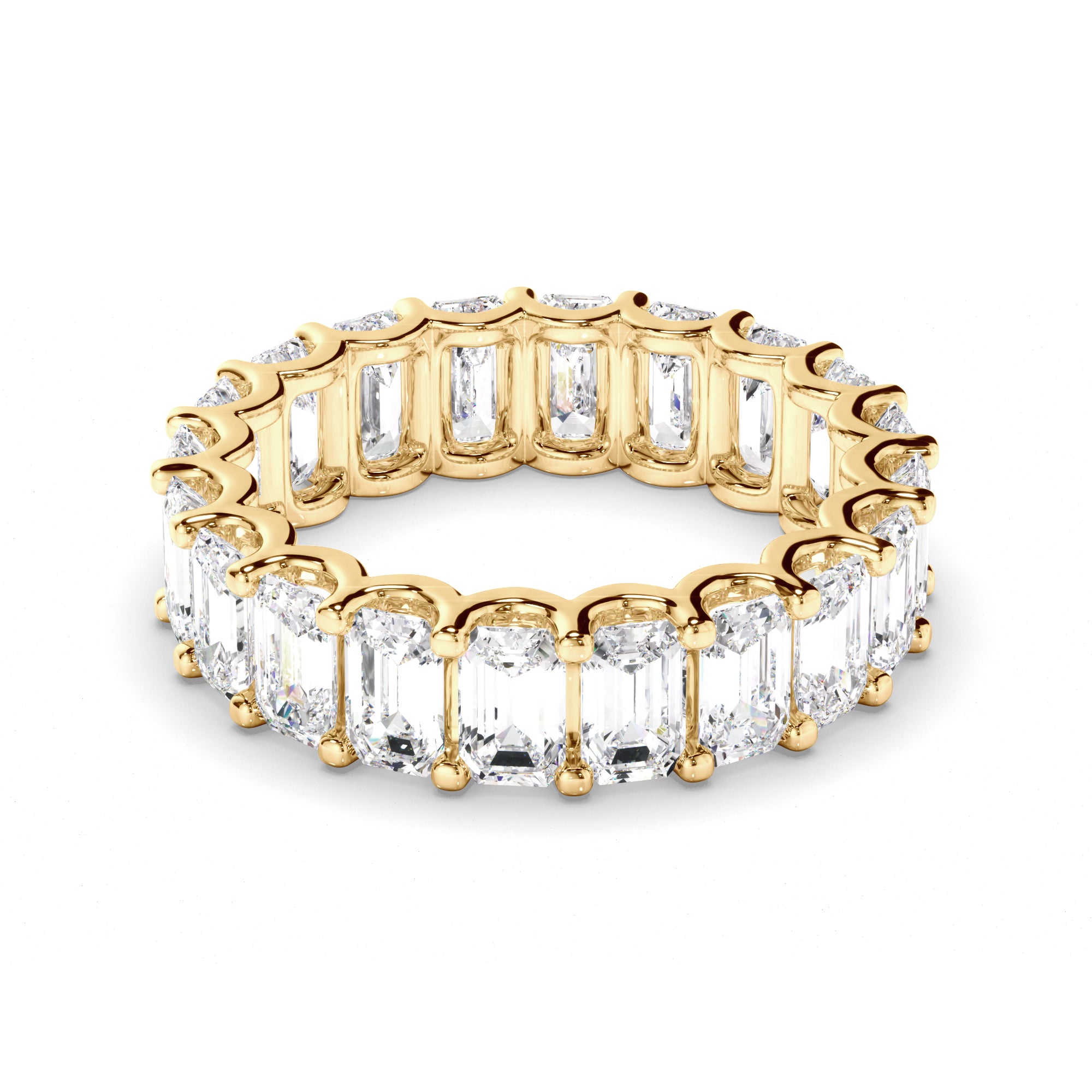 Mariella - Emerald Cut Diamond Eternity Ring