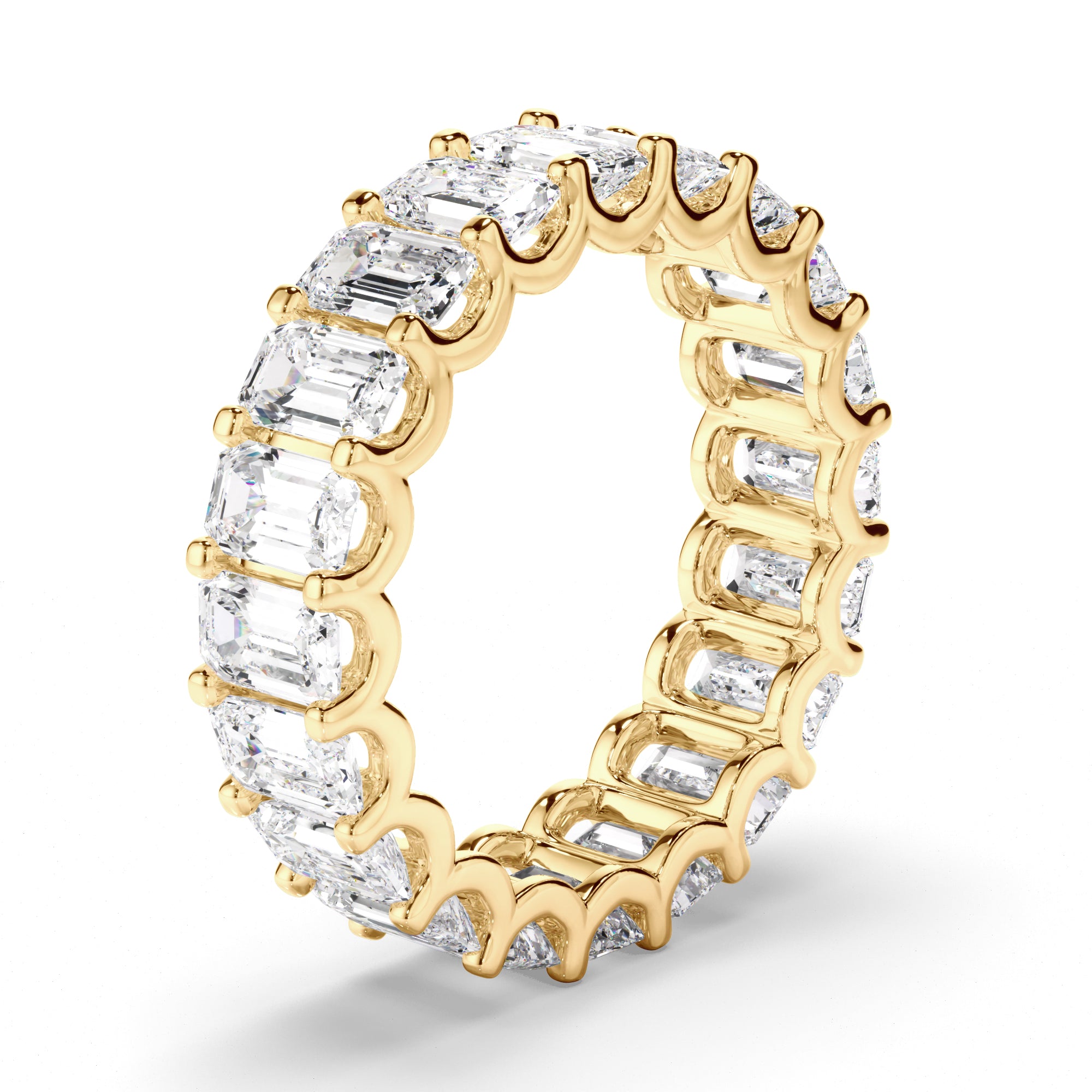 Mariella - Emerald Cut Diamond Eternity Ring