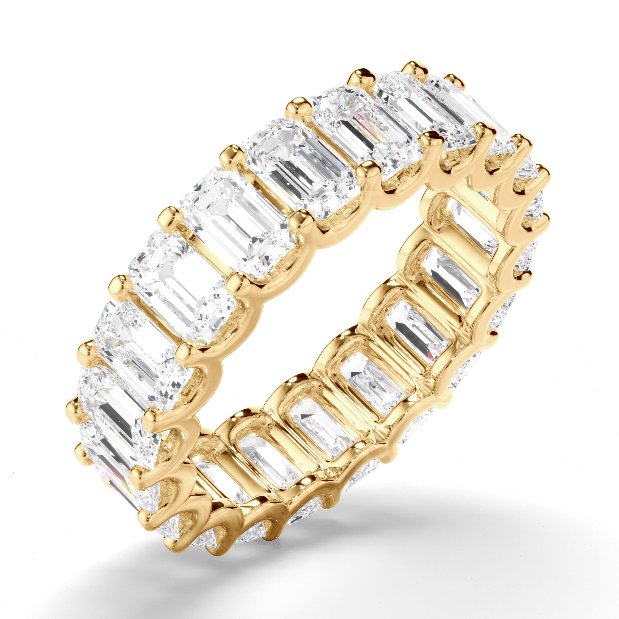 Mariella - Emerald Cut Diamond Eternity Ring