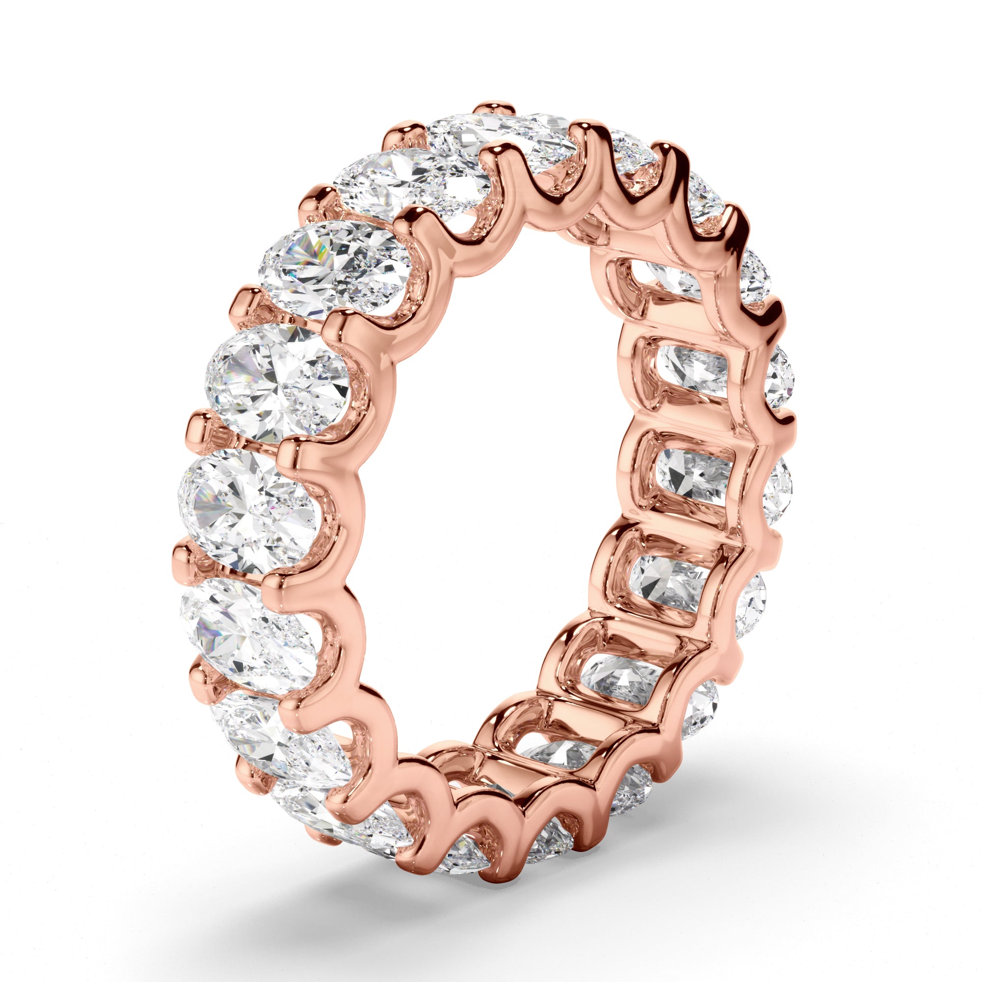 Allegra - Oval Cut Diamond Eternity Ring
