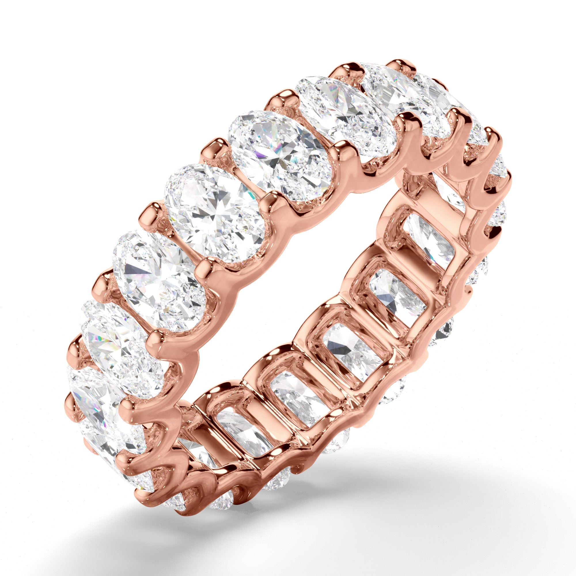 Allegra - Oval Cut Diamond Eternity Ring
