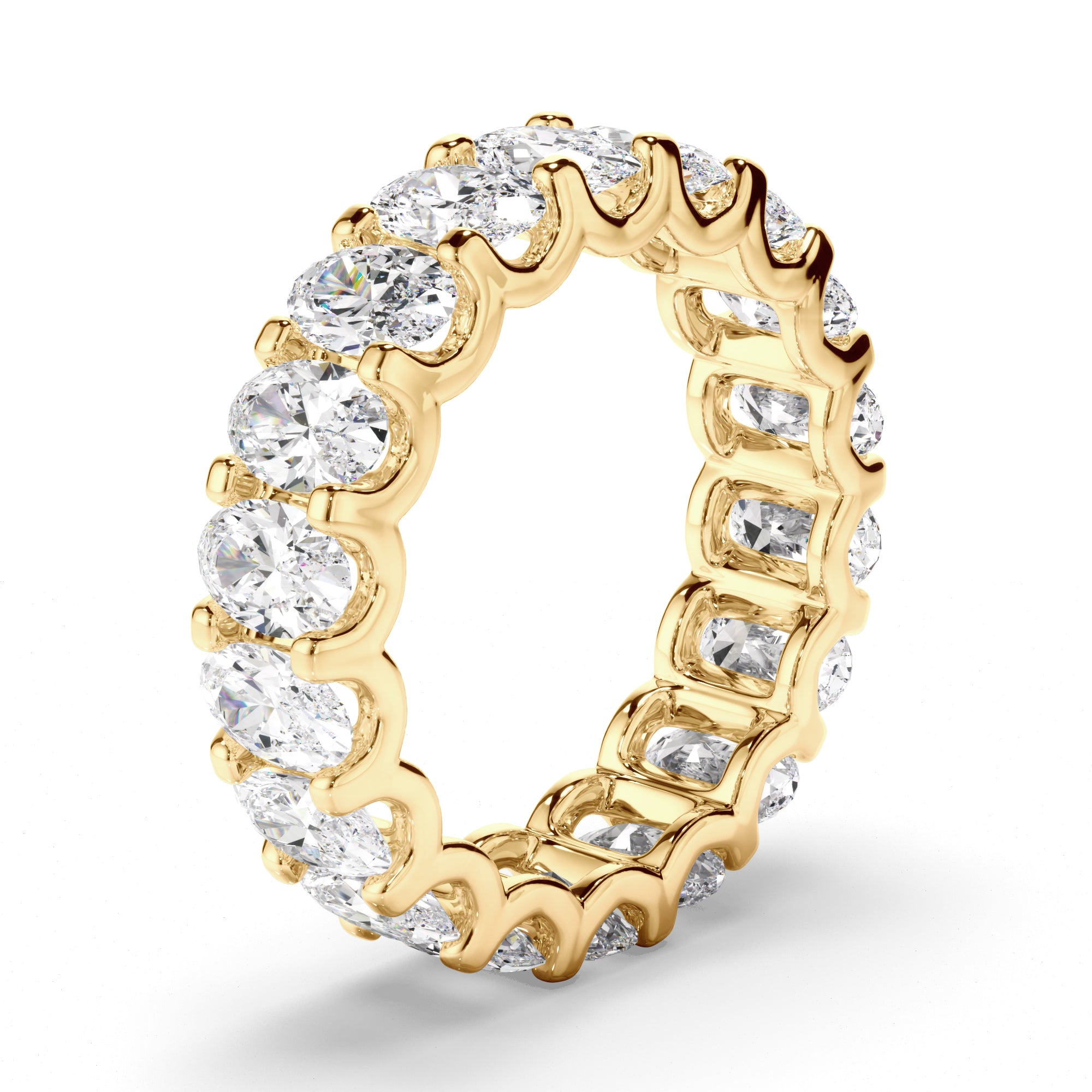 Allegra - Oval Cut Diamond Eternity Ring