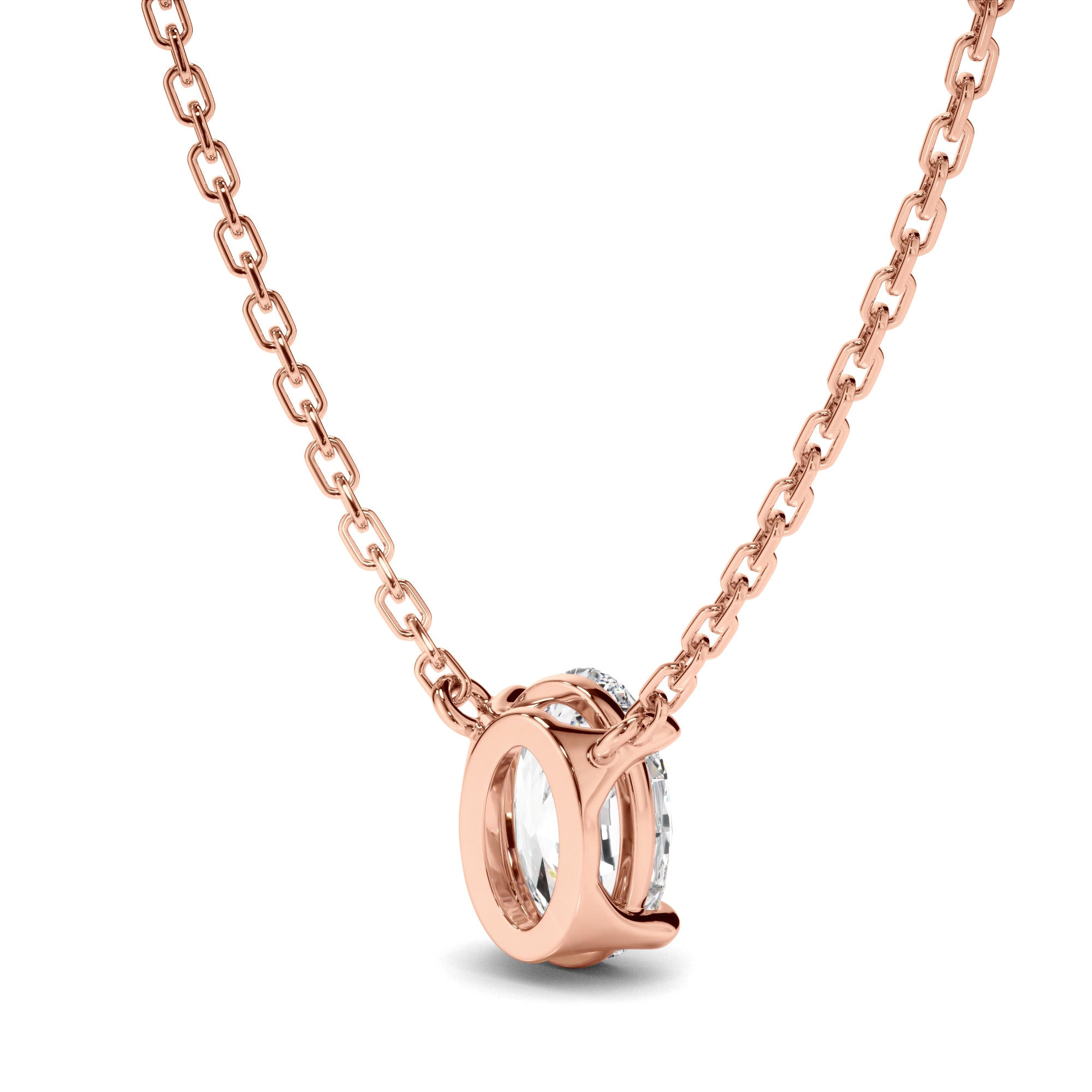 Eden - Oval Cut Diamond Necklet