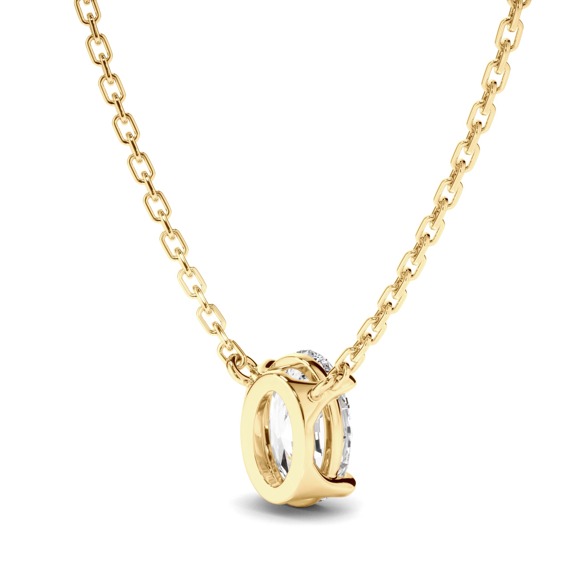 Eden - Oval Cut Diamond Necklet