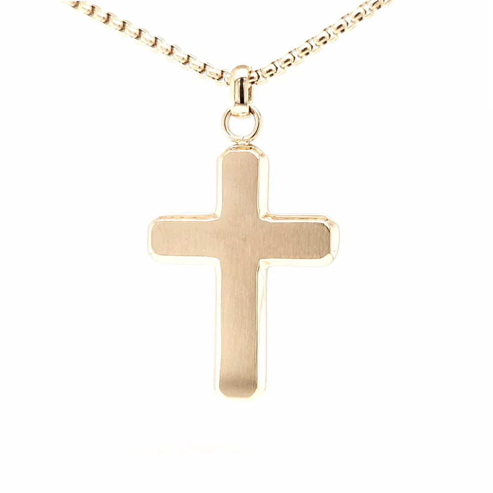 Gold Cross & Chain