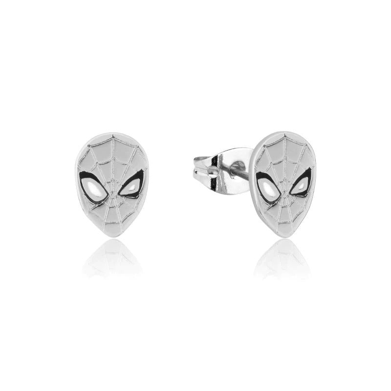 Marvel - Silver Spider-Man Stud Earrings