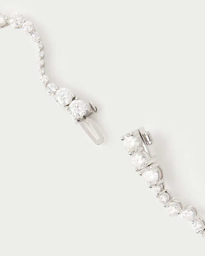 Matilda 18ct White Gold Lab Diamond Choker Necklace