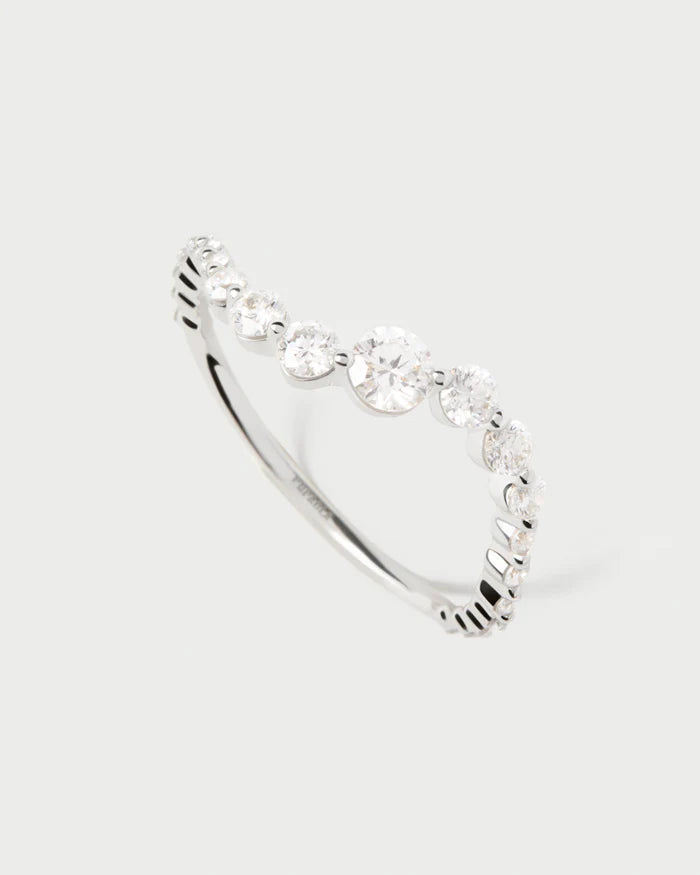 Matilda 18ct White Gold Lab Diamond Eternity Ring