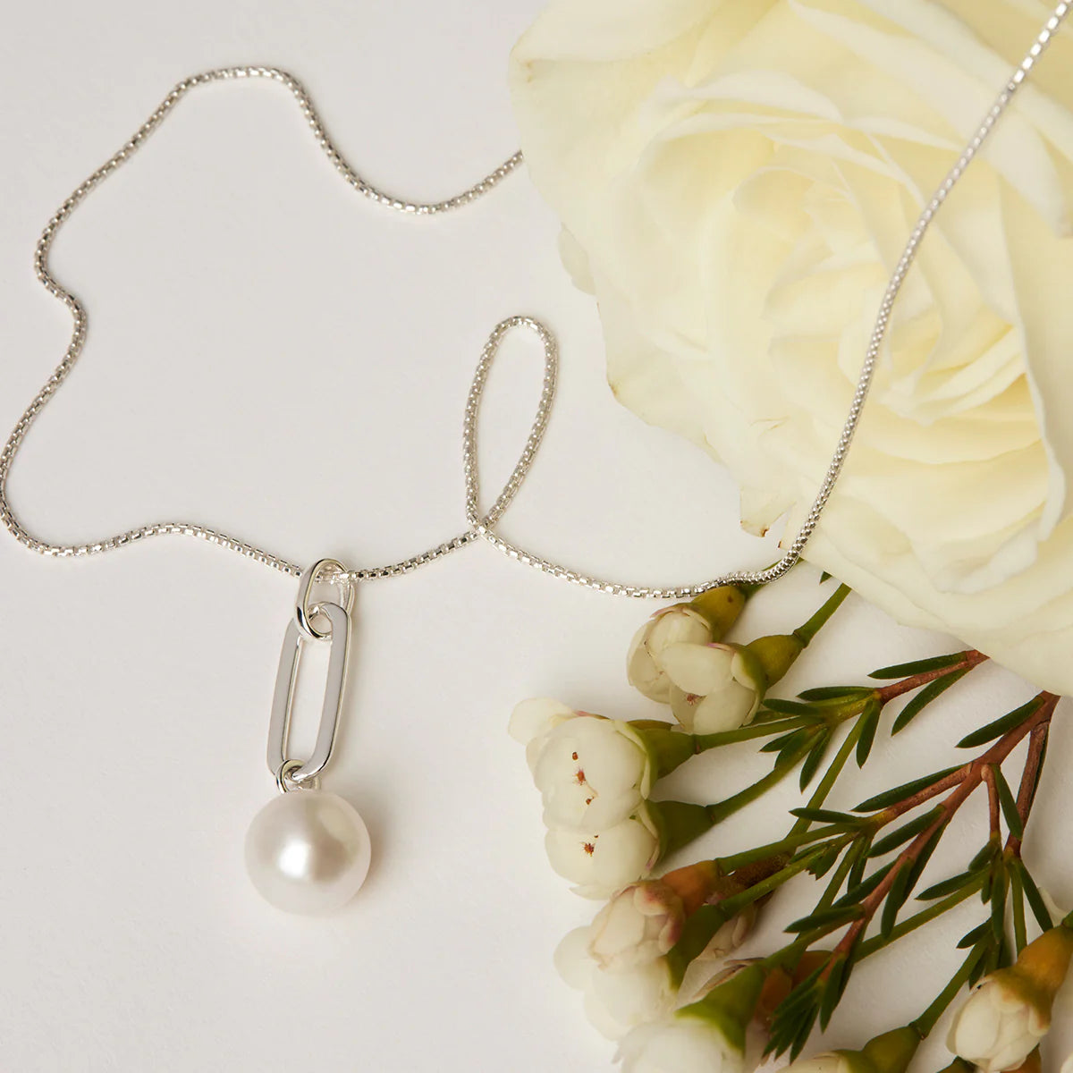 The Enchantress Pearl Pendant Necklace