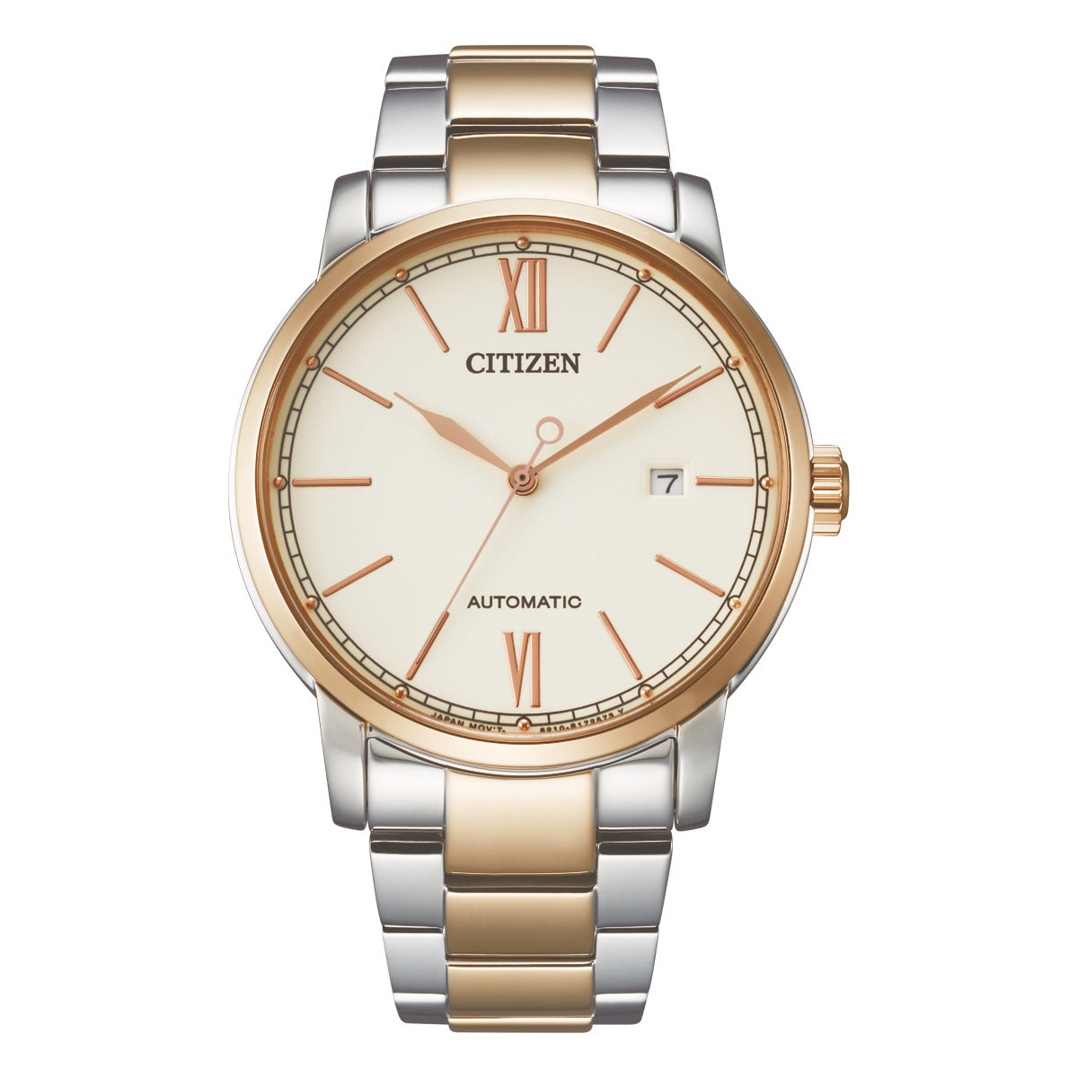 Citizen Men's Automatic Watch (Rose & White)