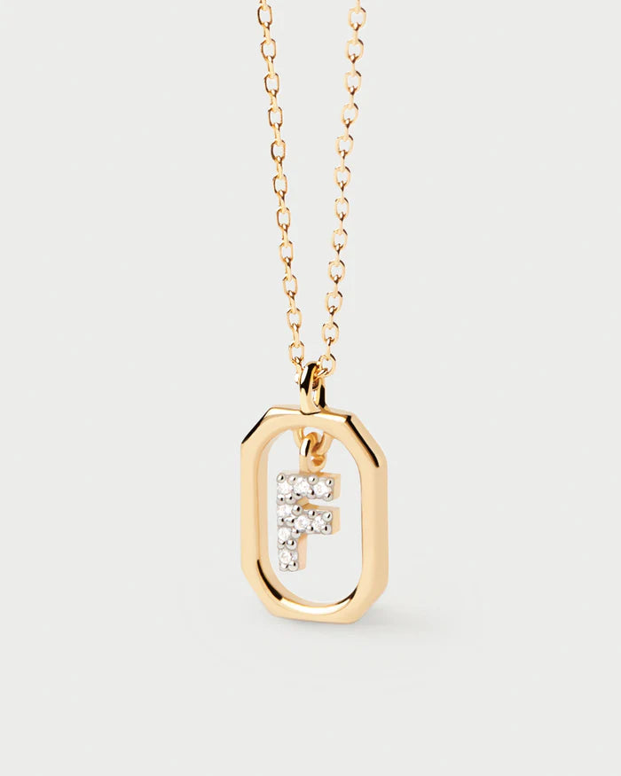 Petite Letter Pendant Necklace