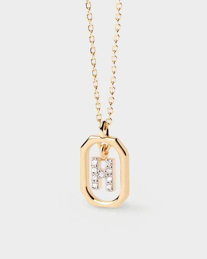 Petite Letter Pendant Necklace
