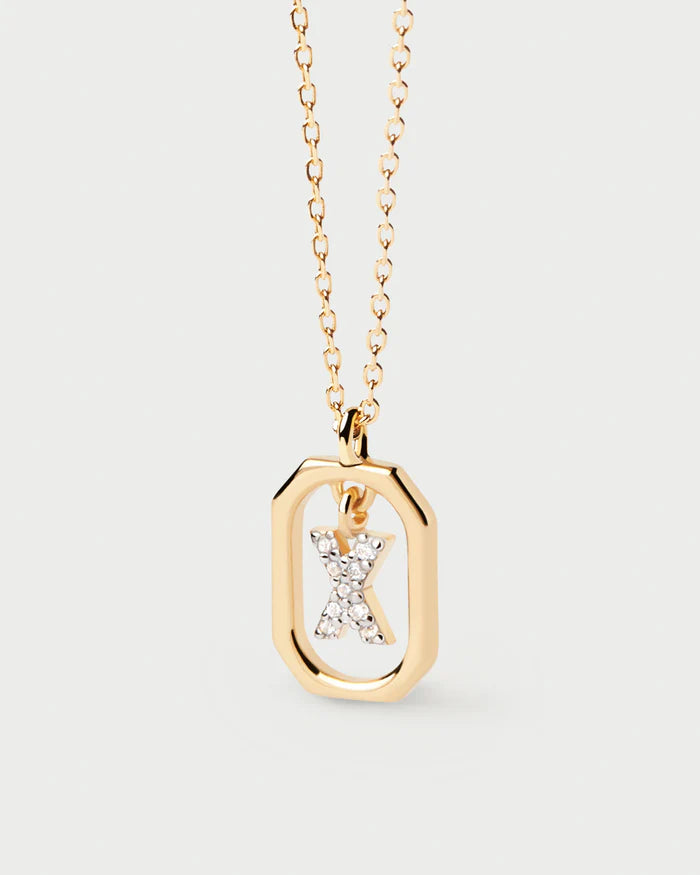 Petite Letter Pendant Necklace