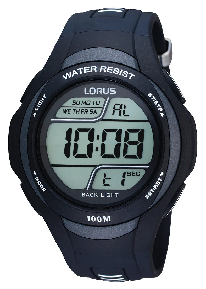 Lorus Digital Multi-Timer Sports Watch