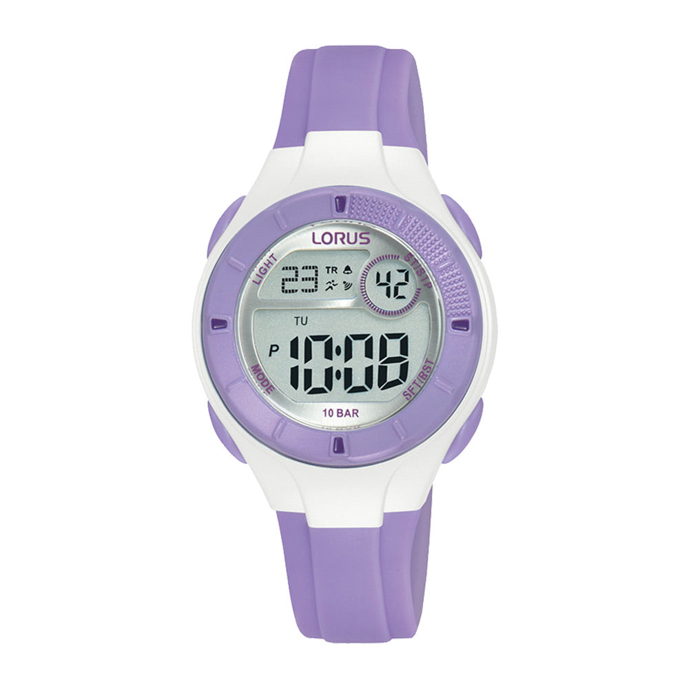 Lorus Purple Digital Youth Watch