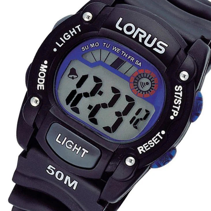 Lorus Digital Alarm Chronograph Watch