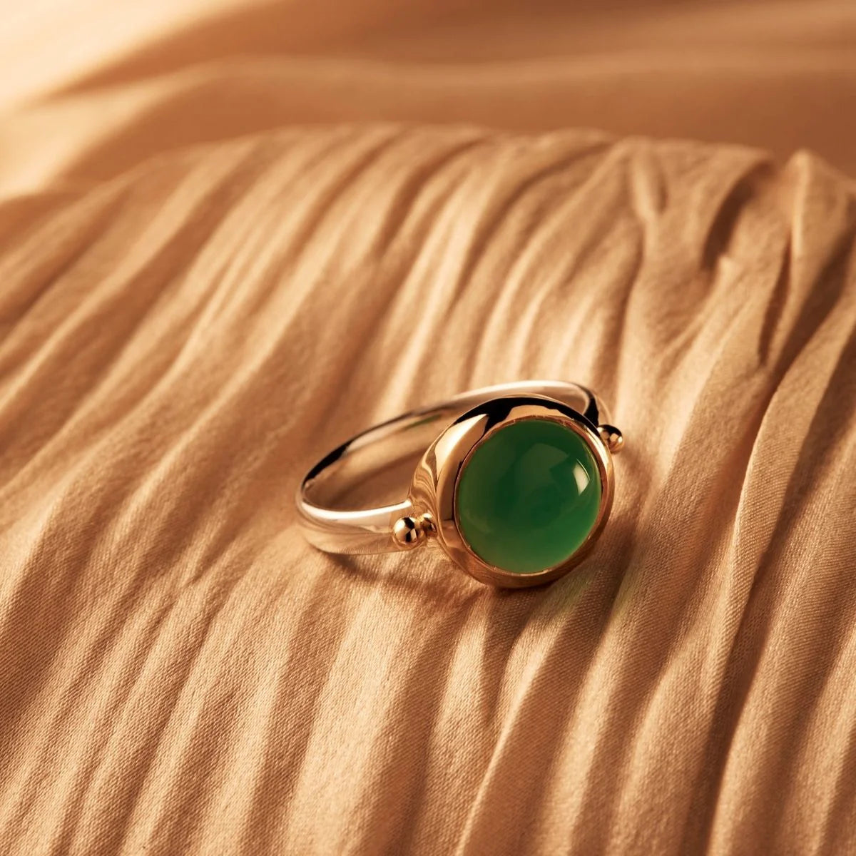 Garland Green Onyx Ring