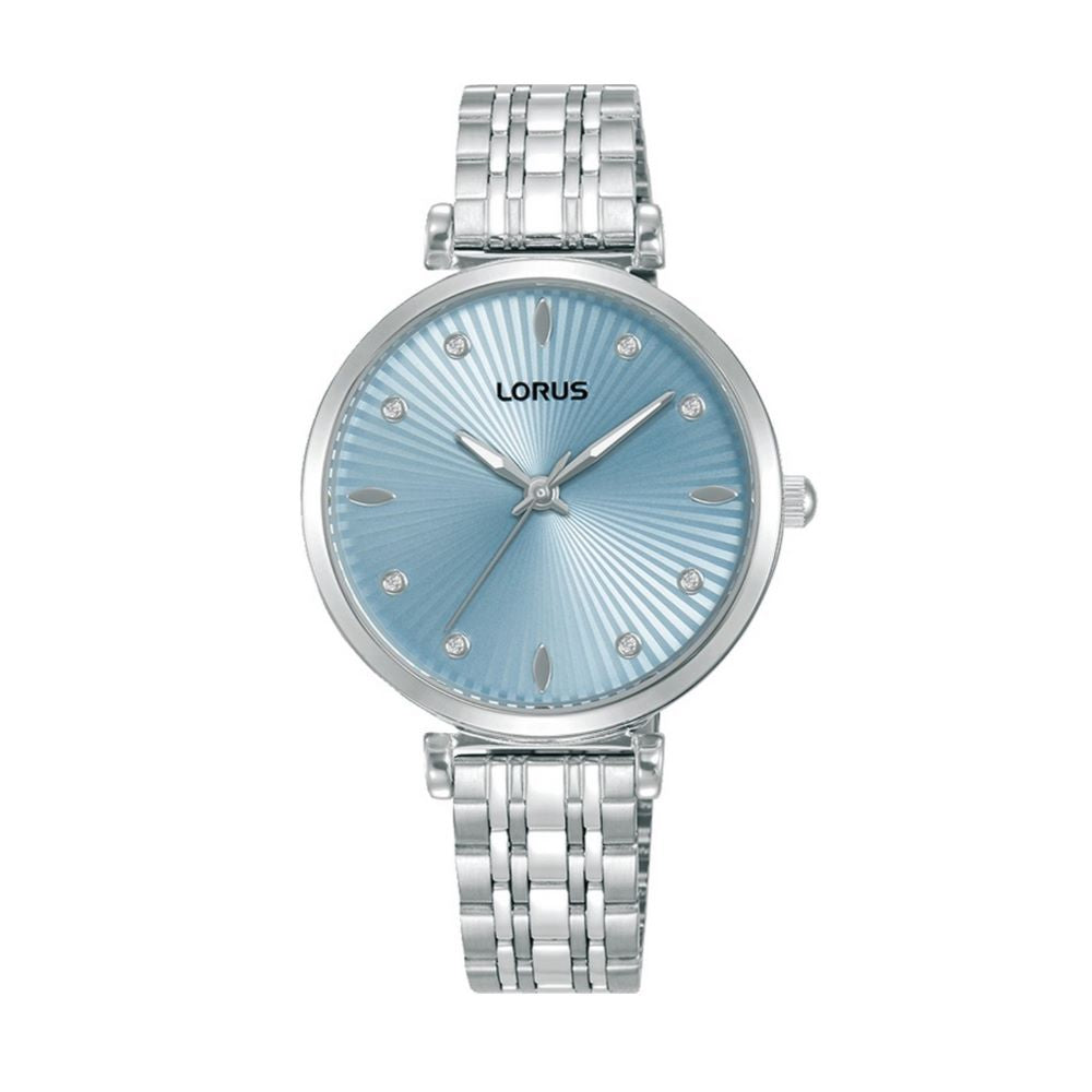 Lorus Silver and Light Blue Dress Watch