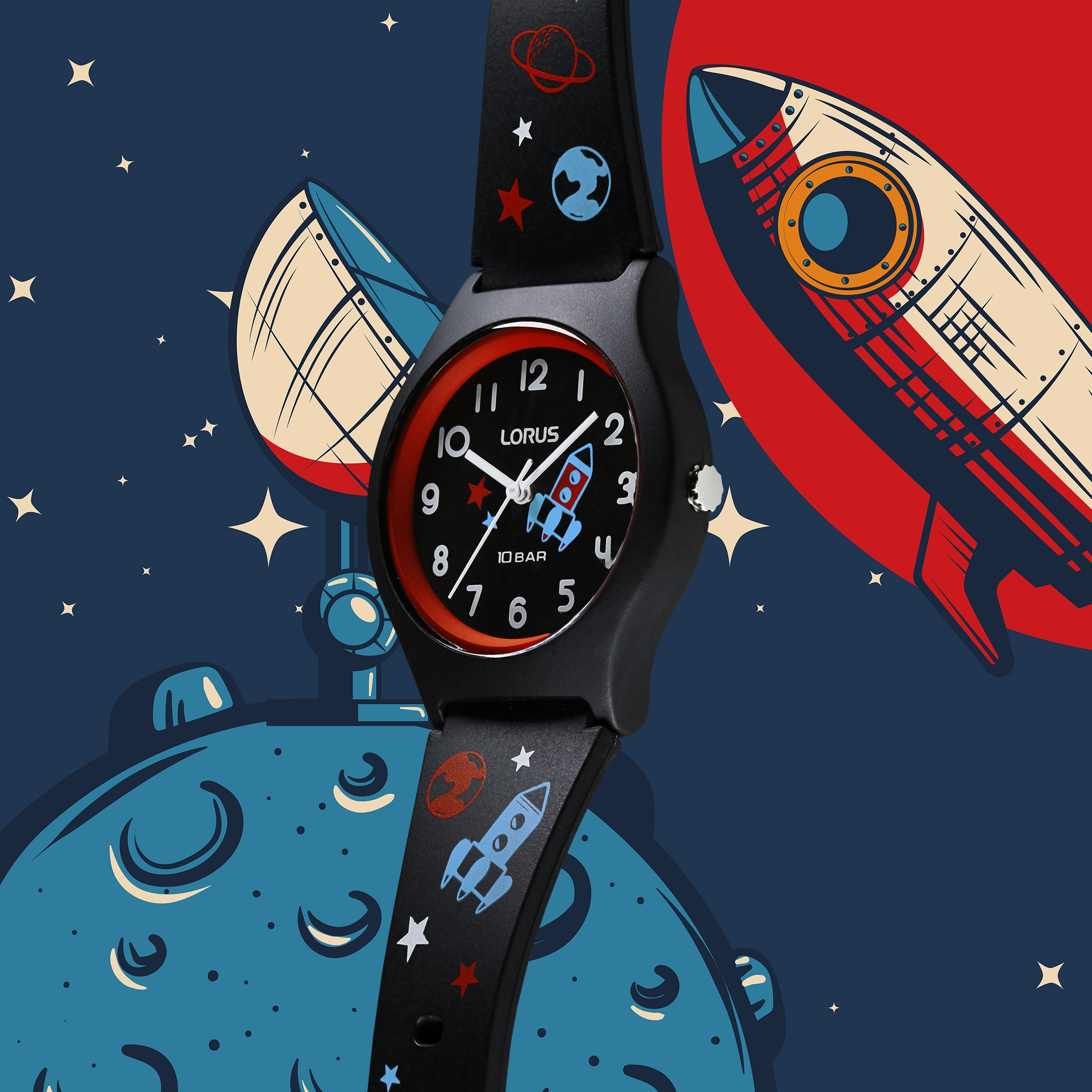 Black Space Children's Watch