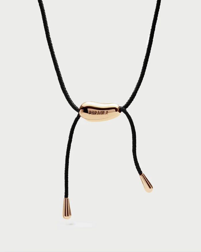 Rodeo Black Cord Necklace