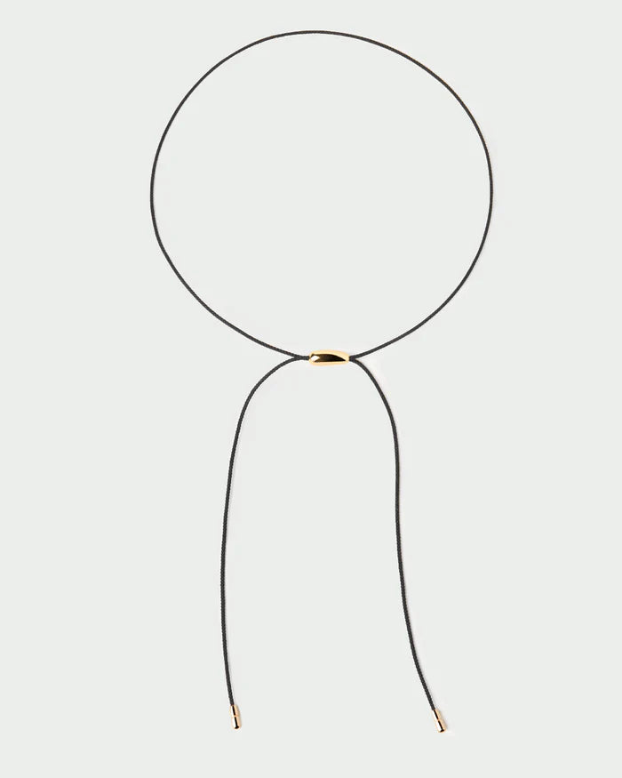 Rodeo Black Cord Necklace