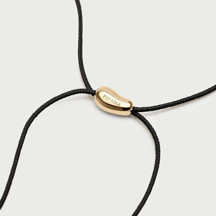PDPAOLA - Rodeo Black Cord Necklace