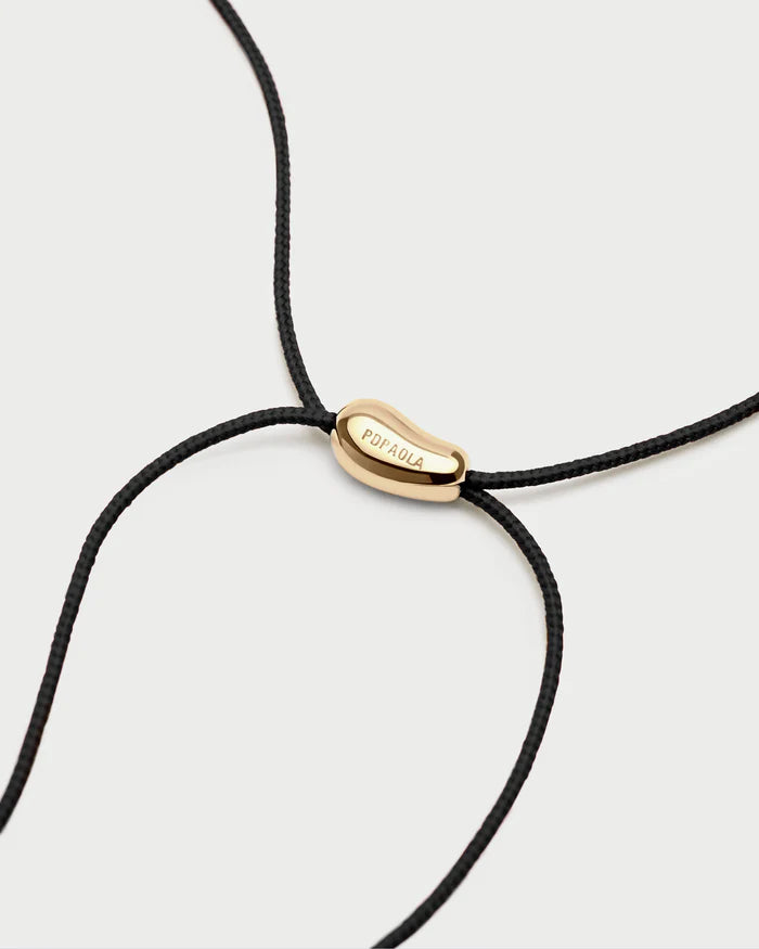 Rodeo Black Cord Necklace