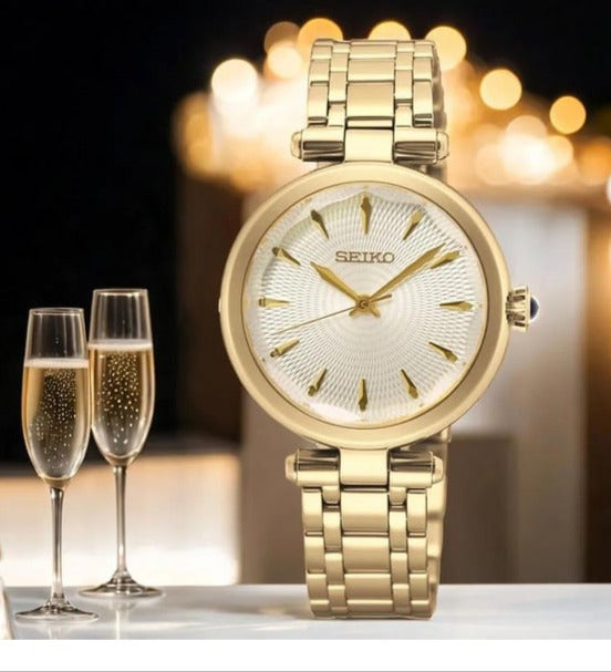 Seiko Conceptual Gold Ladies Watch